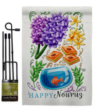 Persian New Year - Faith & Religious Inspirational Vertical Impressions Decorative Flags HG192443 Made In USA