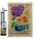 Persian New Year - Faith & Religious Inspirational Vertical Impressions Decorative Flags HG192443 Made In USA