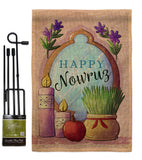 Celerate Nowruz - Faith & Religious Inspirational Vertical Impressions Decorative Flags HG192445 Made In USA