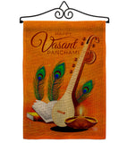 Vasant Panchami - Faith & Religious Inspirational Vertical Impressions Decorative Flags HG192451 Made In USA