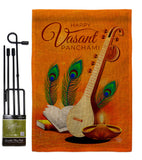 Vasant Panchami - Faith & Religious Inspirational Vertical Impressions Decorative Flags HG192451 Made In USA