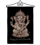 Ganesh Chaturthi - Faith & Religious Inspirational Vertical Impressions Decorative Flags HG192454 Made In USA