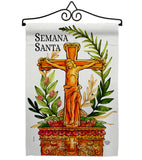 Semana Santa - Faith & Religious Inspirational Vertical Impressions Decorative Flags HG192458 Made In USA