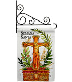 Semana Santa - Faith & Religious Inspirational Vertical Impressions Decorative Flags HG192458 Made In USA