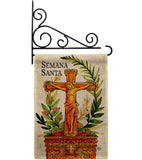 Semana Santa - Faith & Religious Inspirational Vertical Impressions Decorative Flags HG192458 Made In USA