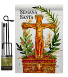 Semana Santa - Faith & Religious Inspirational Vertical Impressions Decorative Flags HG192458 Made In USA