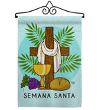 Blessing Semana Santa - Faith & Religious Inspirational Vertical Impressions Decorative Flags HG192460 Made In USA