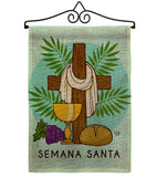 Blessing Semana Santa - Faith & Religious Inspirational Vertical Impressions Decorative Flags HG192460 Made In USA