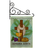 Blessing Semana Santa - Faith & Religious Inspirational Vertical Impressions Decorative Flags HG192460 Made In USA