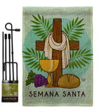 Blessing Semana Santa - Faith & Religious Inspirational Vertical Impressions Decorative Flags HG192460 Made In USA