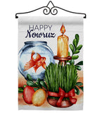 Nowruz - Faith & Religious Inspirational Vertical Impressions Decorative Flags HG192462 Made In USA