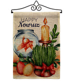 Nowruz - Faith & Religious Inspirational Vertical Impressions Decorative Flags HG192462 Made In USA