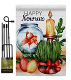 Nowruz - Faith & Religious Inspirational Vertical Impressions Decorative Flags HG192462 Made In USA