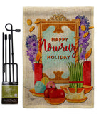 Persian New Year - Faith & Religious Inspirational Vertical Impressions Decorative Flags HG192464 Made In USA