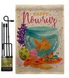 Iranian Nowruz - Faith & Religious Inspirational Vertical Impressions Decorative Flags HG192465 Made In USA