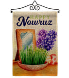 Nowruz Holiday - Faith & Religious Inspirational Vertical Impressions Decorative Flags HG192466 Made In USA