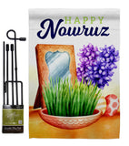 Nowruz Holiday - Faith & Religious Inspirational Vertical Impressions Decorative Flags HG192466 Made In USA