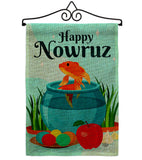 Persian Nowruz - Faith & Religious Inspirational Vertical Impressions Decorative Flags HG192470 Made In USA