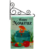 Persian Nowruz - Faith & Religious Inspirational Vertical Impressions Decorative Flags HG192470 Made In USA