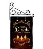 Celerate Diwali - Faith & Religious Inspirational Vertical Impressions Decorative Flags HG192473 Made In USA