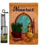 Happy Persian New Year - Faith & Religious Inspirational Vertical Impressions Decorative Flags HG192482 Made In USA