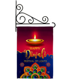 Deepawali Greeting - Faith & Religious Inspirational Vertical Impressions Decorative Flags HG192486 Made In USA