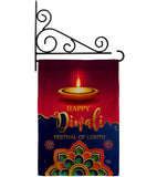 Deepawali Greeting - Faith & Religious Inspirational Vertical Impressions Decorative Flags HG192486 Made In USA