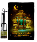 Happy Ramadan Wishes  - Faith & Religious Inspirational Vertical Impressions Decorative Flags HG192488 Made In USA