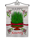 Sabzeh Nowruz - Faith & Religious Inspirational Vertical Impressions Decorative Flags HG192491 Made In USA