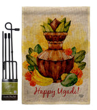 Ugadi - Faith & Religious Inspirational Vertical Impressions Decorative Flags HG192504 Made In USA