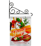 Happy Prosperous Pongal - Faith & Religious Inspirational Vertical Impressions Decorative Flags HG192514 Made In USA