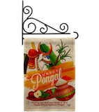 Happy Prosperous Pongal - Faith & Religious Inspirational Vertical Impressions Decorative Flags HG192514 Made In USA