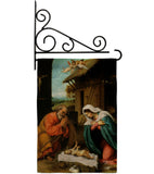 The Nativity - Faith & Religious Inspirational Vertical Impressions Decorative Flags HG192555 Made In USA