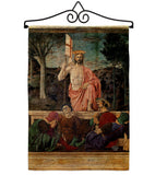 The Resurrection - Faith & Religious Inspirational Vertical Impressions Decorative Flags HG192557 Made In USA