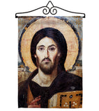 Christ Pantocrator - Faith & Religious Inspirational Vertical Impressions Decorative Flags HG192561 Made In USA