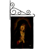 The Madonna in Sorrow - Faith & Religious Inspirational Vertical Impressions Decorative Flags HG192563 Made In USA