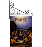 The Adoration of the Shepherds - Faith & Religious Inspirational Vertical Impressions Decorative Flags HG192567 Made In USA