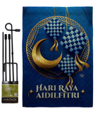 Hari Raya Aidilfitri - Faith & Religious Inspirational Vertical Impressions Decorative Flags HG192570 Made In USA