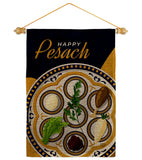 Happy Festival - Faith & Religious Inspirational Vertical Impressions Decorative Flags HG192686 Made In USA