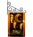 Blessed Eid - Faith & Religious Inspirational Vertical Impressions Decorative Flags HG192689 Made In USA