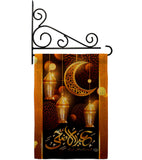 Blessed Eid - Faith & Religious Inspirational Vertical Impressions Decorative Flags HG192689 Made In USA