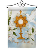 Corpus Christi - Faith & Religious Inspirational Vertical Impressions Decorative Flags HG192706 Made In USA