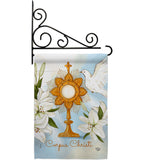 Corpus Christi - Faith & Religious Inspirational Vertical Impressions Decorative Flags HG192706 Made In USA