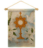 Corpus Christi - Faith & Religious Inspirational Vertical Impressions Decorative Flags HG192706 Made In USA