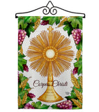 Festival Corpus Christi - Faith & Religious Inspirational Vertical Impressions Decorative Flags HG192708 Made In USA