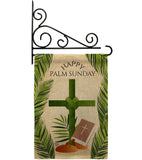 Happy Palm Sunday - Faith & Religious Inspirational Vertical Impressions Decorative Flags HG192714 Made In USA