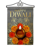 Festival Diwali - Faith & Religious Inspirational Vertical Impressions Decorative Flags HG192717 Made In USA