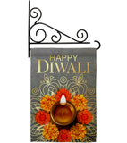 Festival Diwali - Faith & Religious Inspirational Vertical Impressions Decorative Flags HG192717 Made In USA