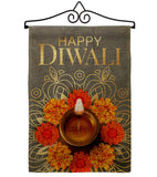 Festival Diwali - Faith & Religious Inspirational Vertical Impressions Decorative Flags HG192717 Made In USA