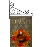 Festival Diwali - Faith & Religious Inspirational Vertical Impressions Decorative Flags HG192717 Made In USA